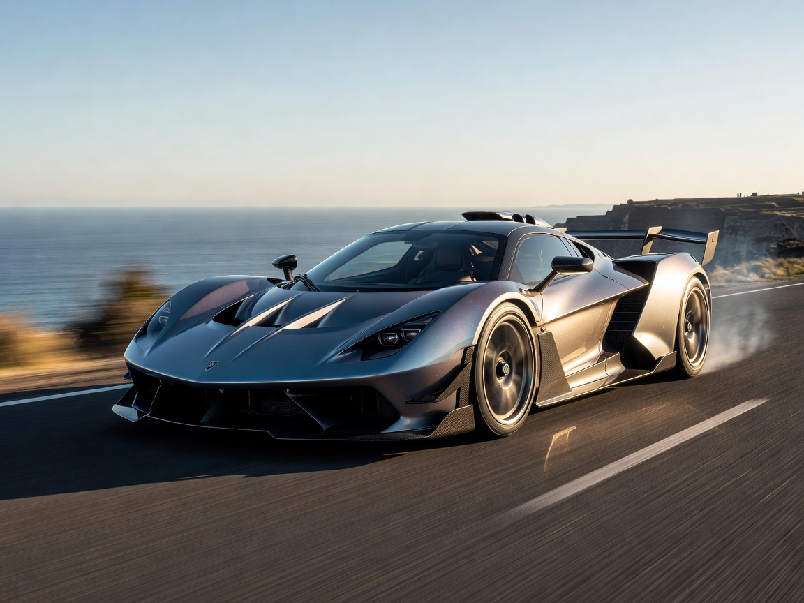 Feedbitbeacn Vortex V12 high revving naturally aspirated hypercar